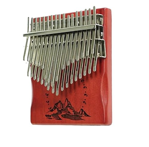 Finger Piano Kalimba Kalimba 34 Tasten Chromatische Daumenklaviertastatur Aus Massivholz Mit Zubehör Musikinstrumente Für Erwachsene Und Anfänger(A)