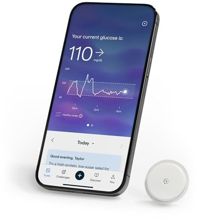 Lingo Continuous Glucose Monitor (CGM). Made by Abbott. Optimize Your Nutrition with Real-time Glucose Data & Insights. 1 Lingo biosensor lasts up to 14 Days*. Works with iOS and Android. US Only.
