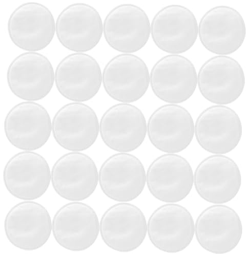 TOPPERFUN 100 Stück Kosmetikpads für Täglichen Gebrauch Abschminkpads aus Vlies Runde Reinigungspads Praktische Make Up Entferner Pads