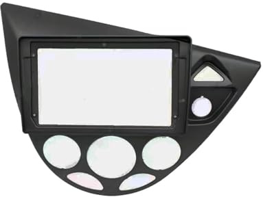 9 Tums Bilram Fascia Adapter Radio Dash Fitting Panel Kit För Ford För Focus MK1 1998 1999 2000 2001 2002 2003 2004 2005 GFVFGNLNNA(Frame-RHD)