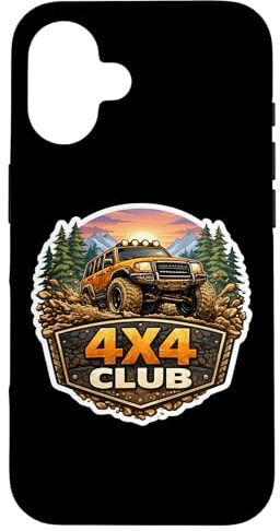 Propriétaire de véhicules Tout-Terrain Club 4X4 Amateur de Voitures Tout-Terrain Fan de VUS Coque pour iPhone 16