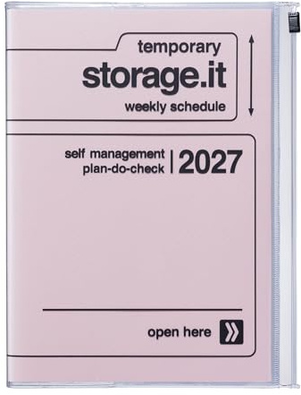 MARK'S 2026/27 Diary A5 Storage.it // Pink