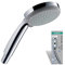 hansgrohe Croma 100 - shower head, hand shower round (⌀ 100 mm) with 4 sprays, with anti-limescale function, chrome, 28535000