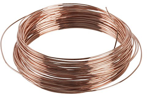 Rayher 2401000 Filo di Rame, 0,60 mm di Diametro, SB-Btl. 10 m