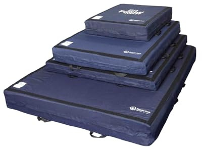 Tumbl Trak Pit Pillow Extra Soft Crash Mat w/Denim Cover, 3ft x 4ft x 8in