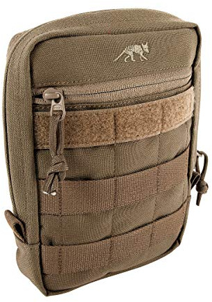 Tasmanian Tiger TT Tac Pouch 5 Rucksack Zusatz-Tasche für Zubehör EDC, Molle-kompatibel, incl. Regenhülle, 20 x 15 x 5 cm