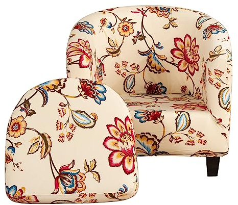 Meigeh Sesselbezug Schonbezug für Clubsessel Sesselschoner Sesselhusse Sesselüberwurf Cocktailsessel Schonbezüge Tullsta Stretch