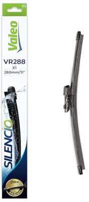 Valeo Silencio Wiper Blade VR288 - Rear - 280 mm - 1 Blade | Compatible with: Cupra Born, Skoda Enyaq iV SUV, FABIA IV, VW ARTEON, ARTEON SHOOTING BRAKE, ID. Buzz Bus, ID. Buzz Kasten