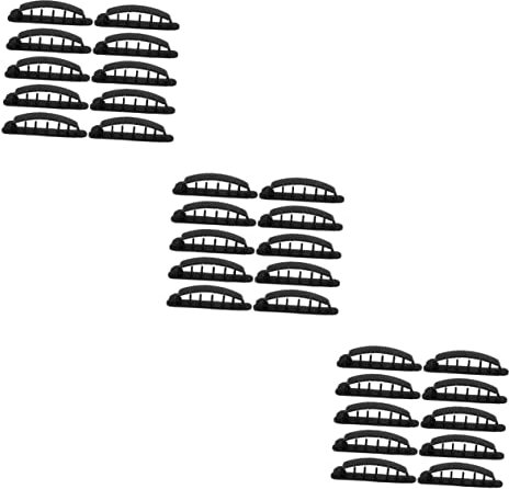 PartyKindom 30pcs Cord Organizer Charger Cable Management for Organizing Phone Car Cable Cord Clip Cord Clamp Cable Holder for Desk Tidy and
