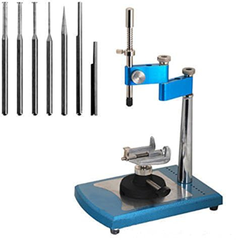 Bceer Equipos De Laboratorio Dental Topógrafo Paralelo Ajustable Visualizador De Husillo Medidor Paralelómetro Portátil De Laboratorio