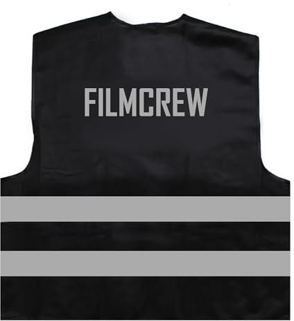 Filmcrew Warnweste BZW. Signalweste mit reflektierendem Aufdruck ID: 1075