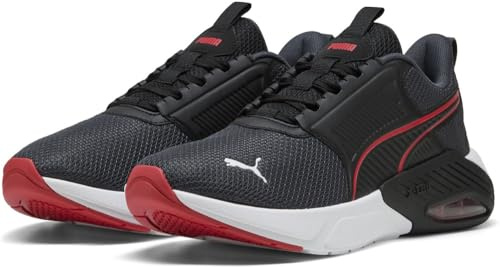 Puma X-Cell Nova FS - Scarpe per Jogging su Strada Unisex, Puma Black-for all Time Red,