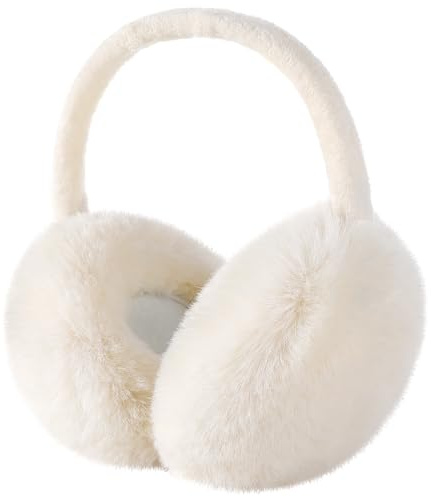 Nimalpal Ear Muffs for Winter Women - Adjustable Earmuffs for Women Winter Foldable