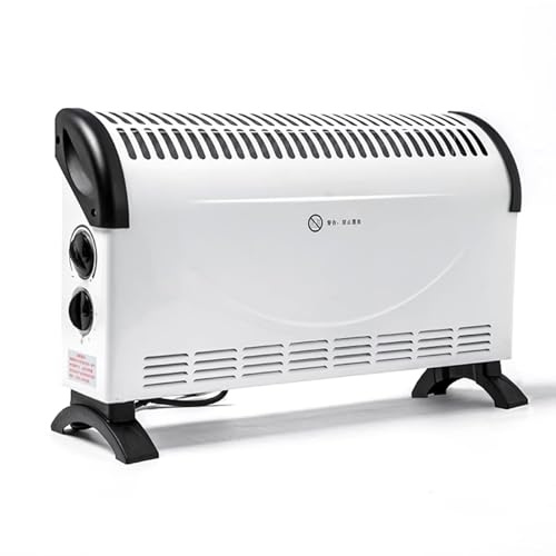 Convector Heater with Digital Thermostat, Electric Radiator Wall-Mounted or Free-Standing Heater, 360° Circulation Heating, Adjustable Heat Settings, Silent Operation for Home, Office, and Bedrooms