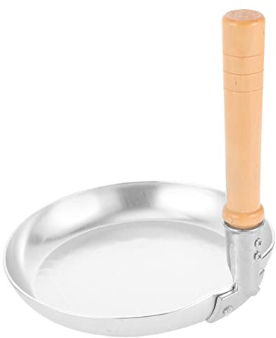 MAGICLULU Oyakodon Pan Mini Frying Pan Vertical Handle Small Cooking Pot Gas Stove Use Non-Coated Skillet Egg Pancake Maker Portable Kitchen Cookware