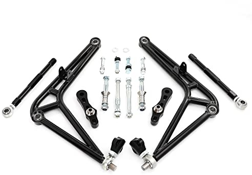FAPO Vordere Querlenker Weitwinkel-Kit für BMW E46 1997–2006 | Präzise Lenkung, passend für E46,Verstellbarer Querlenker