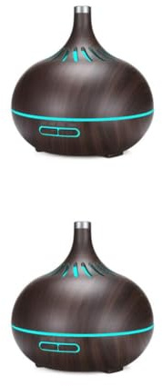 yuwqqoajv 2 Juegos de Humidificador de aire ultrasónico eléctrico compacto con difusor de Aroma eléctrico para el hogar y la Oficina, adecuado para el hogar y la Oficina