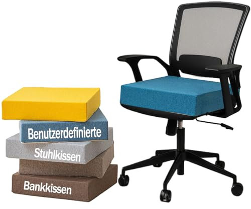 Sitzkissen Bank Innen Leder Nach Maß, Wasserdicht Bankkissen Kunstleder In 100 Farben, Bankauflage Nach Maß, Abnehmbarem Gartenbankauflage, FüR Den AußEnbereich, GartenmöBel, Terrasse,Dicke 10cm