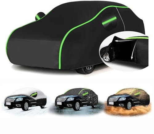 Car Cover for Jee𝘱 Wrangler TJ 1997-2006 (413 x 168 x 178cm),Oxford cloth car cover,waterproof,dustproof,sun-proof,scratch-resistant,breathable,anti-aging,four seasons