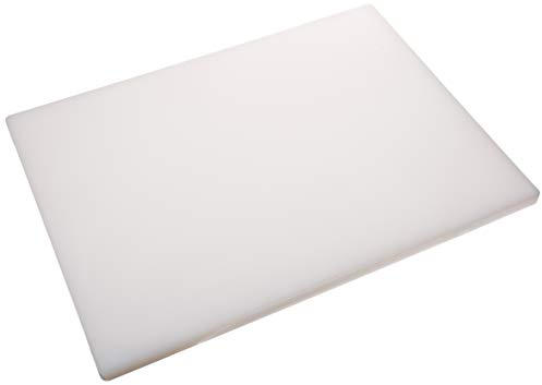 Winco CBH-1824 Cutting Board, 18-Inch by 24-Inch by 3/4-Inch, White,Medium