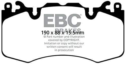 EBC Brakes DP62064 Greenstuff Garniture de Frein Série 6000