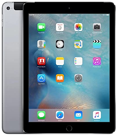 Apple iPad Air 2 128Go 4G - Gris Sidéral - Débloqué (Reconditionné)