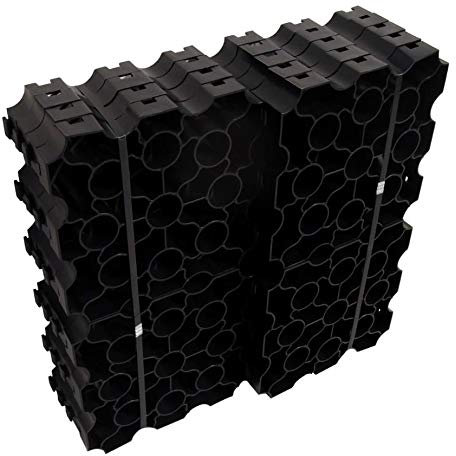 Base Kit for Shed 6ft x 3ft - Plastic Grid System for Shed, Log Cabin, Summerhouse - Garden Shed Base Grid w/Weed Fabric Membrane for Gravel Grids