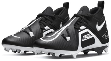 Nike mens Alpha Menace Pro 3 nkCT6649 001, Black/Black/Black/White, 10