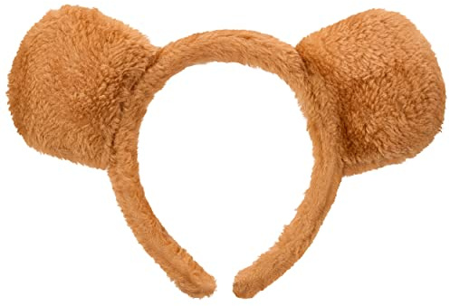 Balinco Teddy Ohren Haarreif Bären Haarband – Lustiges Kostüm-Accessoire – Unisex für Karneval, Fasching & Halloween
