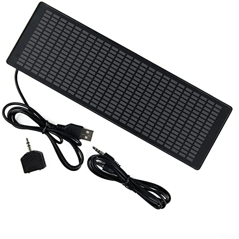 for Led Music Spectrum Display Kit, VU Meter Indicator Analyzer, Audio Connect Rhythm Lights, Clock/Temperature Display, Music Visualizations Device