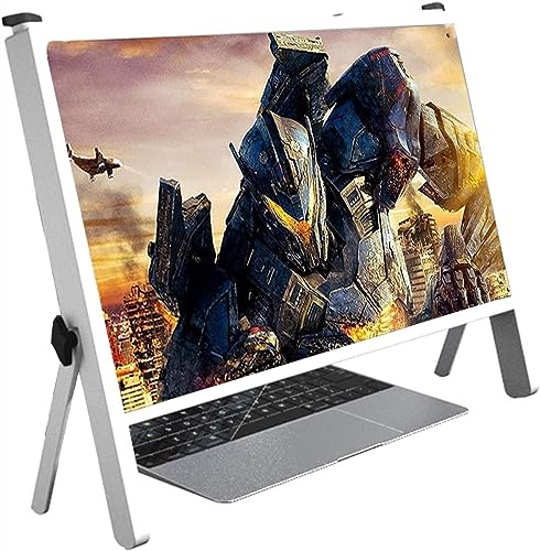 AshiLd Lupa de Pantalla Amplificador HD 21 Pulgadas Ángulo Ajustable