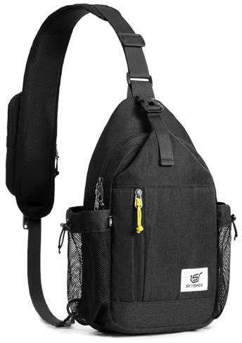 SKYSPER Sacs Bandoulière Anti-vol Sac de Poitrine Homme Femme