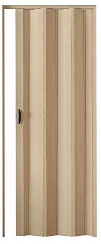 Falttür Kunststoff Luciana Buche hell 3D 88,5 x 202 cm