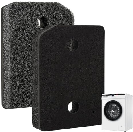 2 Pièces Filtre pour Compatible avec Miele T1 Sèche, 20.7×15.7×3cm