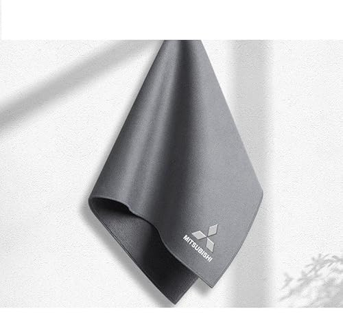 XIYUANFA Toalla Secado Coche para Mitsubishi Lancer 10 3 9 EX Outlander 3 ASX L200, Coche Bayetas Microfibra Paños Limpieza Ventanas Trapos Cuidado Interior Paños,L