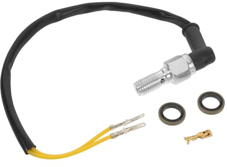 PENIKOKO Interrupteur de Feu de Frein pour Moto Capteur de Pression Hydraulique Remplacement pour Frein Arrière de Moto Aventure Installation Facile et Sensibilité Améliorée