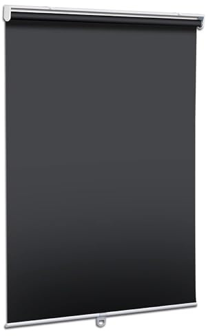 100 % UV-skydd trådlösa mörkläggningsrullgardiner vattentät värmeisolering fjäderbelastad 99 x 91 cm (B 100 x H 240 cm) – perfekt för hem kök kontor förbättrar integritet och energieffektivitet