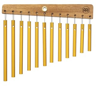 Meinl CH12 Chimes | mit 12 Klangstäben, 1-reihig, Montierbar, Holz und Aluminium