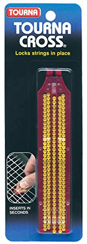 Tourna Cross String Saver with Applicator,Yellow
