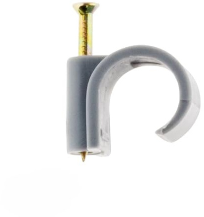 Lot de 15 attaches plastiques Ø16mm - Gris - Zenitech