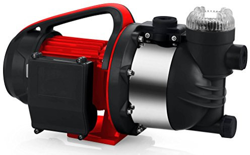 Master Pumps Pompe d'arrosage de surface inox - 1100 W