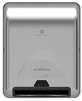 Georgia Pacific 59466A Georgia Pacific 59466A enMotion 8 Recessed Automated Roll Towel Dispenser