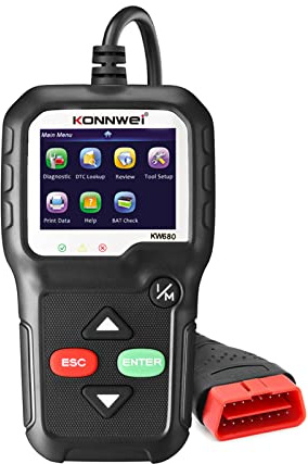 Scanner OBD2, scanner diagnostico universale OBD II CAN per auto, strumento per diagnostica del motore, lettore di codici per guasto al motore - strumento di scansione per controllo luce motore KW680