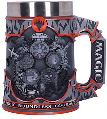 Nemesis Now Magic: The Gathering Chope Indifférent Chope à bière multicolore Polyrésine