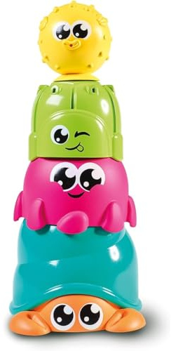 Toomies Tomy Meerestier Badespritzer, Baby-Badespielzeug, Kinder-Badespielzeug zum Wasserspiel, lustiges Badezubehör für Babys und Kleinkinder, Mehrfarbig, geeignet für Kinder ab 18 Monaten