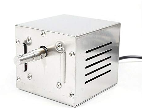 SHZICMY Motor de barbacoa de acero inoxidable para brochetas de barbacoa, motor eléctrico gigante para parrilla, motor de asador de barbacoa, motor de asador giratorio, motor eléctrico, 60 kg, 25 W