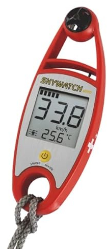 Skywatch Anémomètre à main Motif drapeau suisse