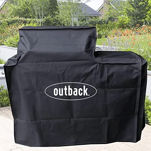 Outback Premium Cover for Signature II 4 Burner BBQ (Fits both with and without Gas Bottle Holder) – Genuine Outback Accessory - OUT370777