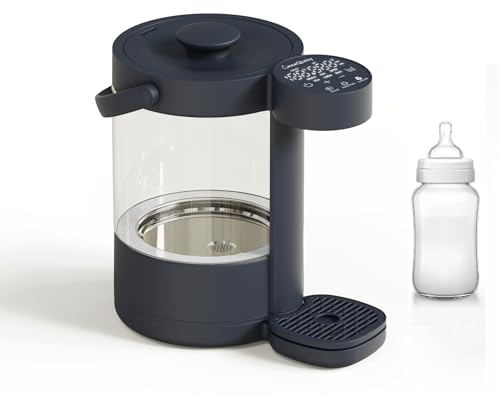 ÜneeQbaby PreciseMix Formula Maker Preparation Machine Kettle, Built in Thermostat, for Bottle Feeding | Keep Any Desired Temperature for Up to 48 Hours.