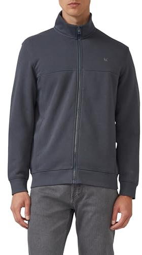 s.Oliver Sweatjacke mit Stehkragen und Eingrifftaschen